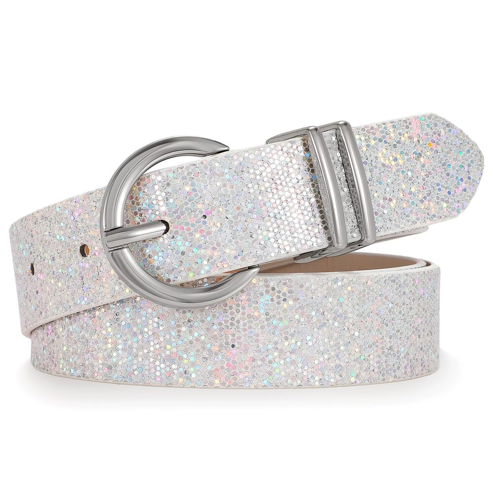 2647 Women Leather Belt Fashion Design Gold Buckle Ladies For Jeans